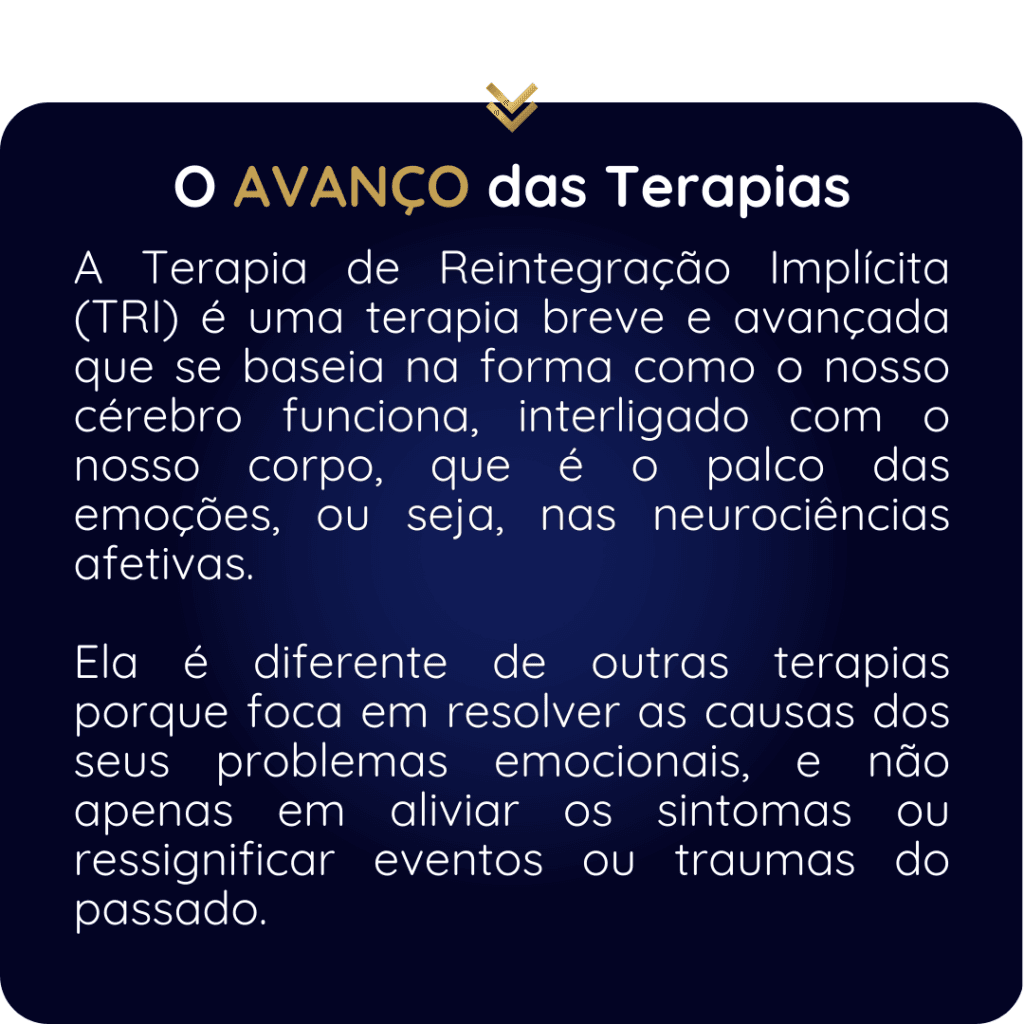 O Avanço das Terapias