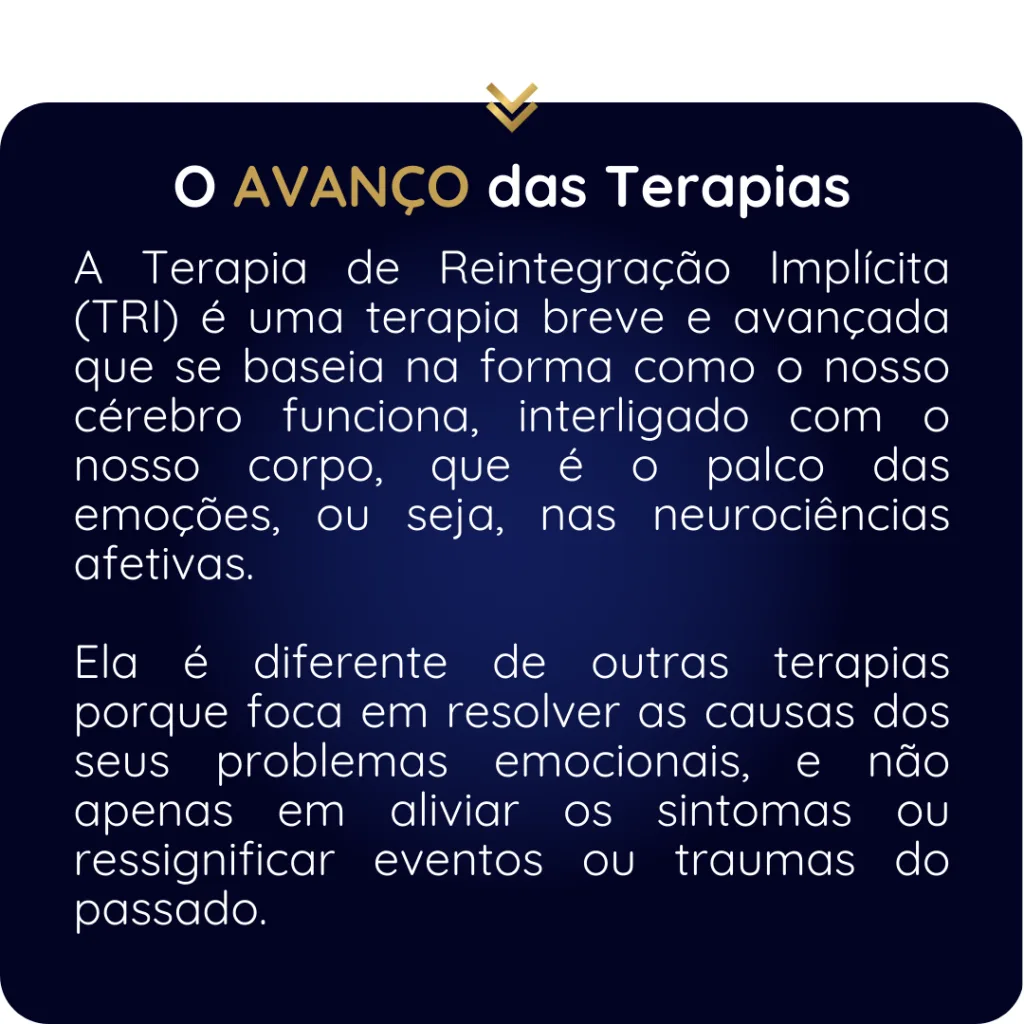 O Avanço das Terapias